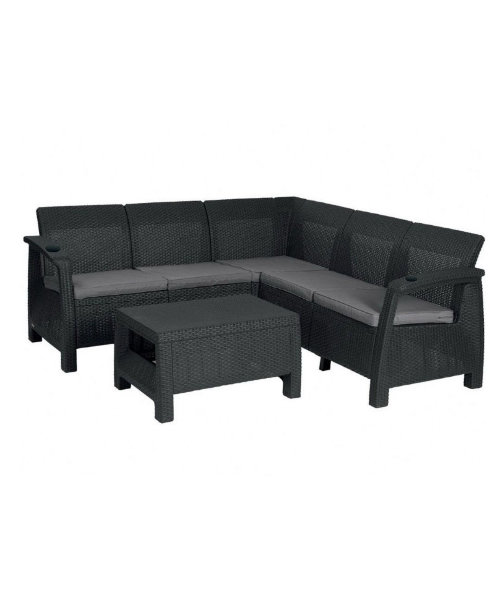 Угловой диван  Yalta Corner Set (столик в комплект не входит) купить в Нарткале