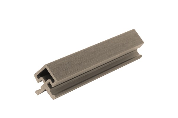 Угол внешний для фасадной панели co-extrusion, snow mix купить в Нарткале