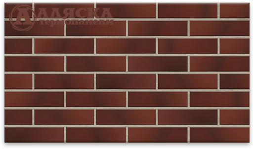 Фасадные Термопанели Аляска Cherry Glatt купить в Нарткале