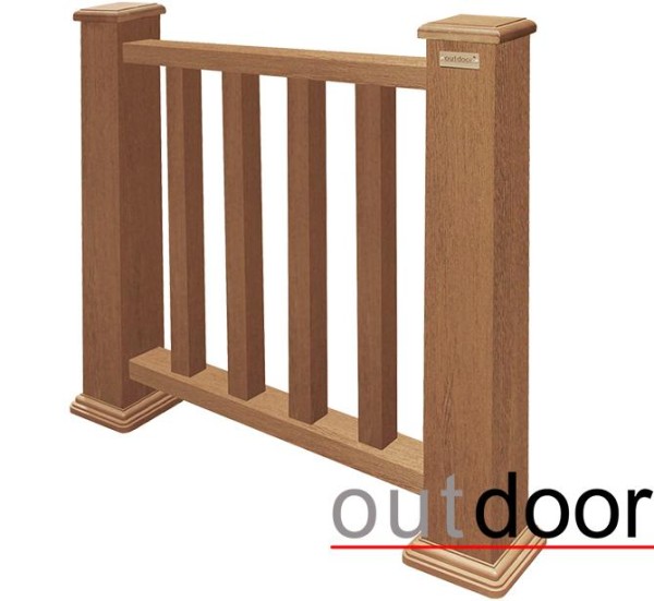 Ограждение из ДПК Outdoor Классик 3D STORM дуб купить в Нарткале