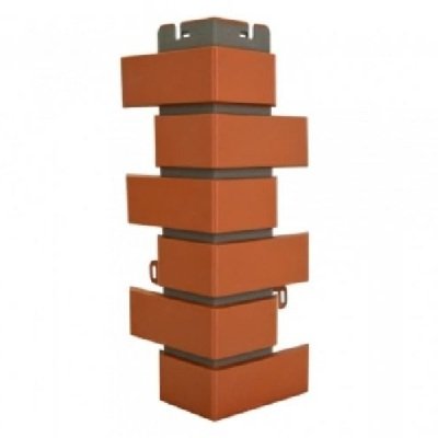 Наружный угол Клинкерный Кирпич красный купить в Нарткале