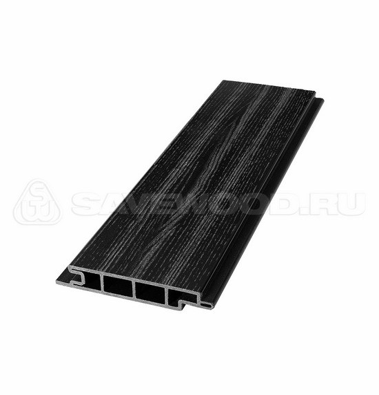 Террасная доска из ДПК SW Padus радиальный распил «SaveWood» чёрный купить в Нарткале