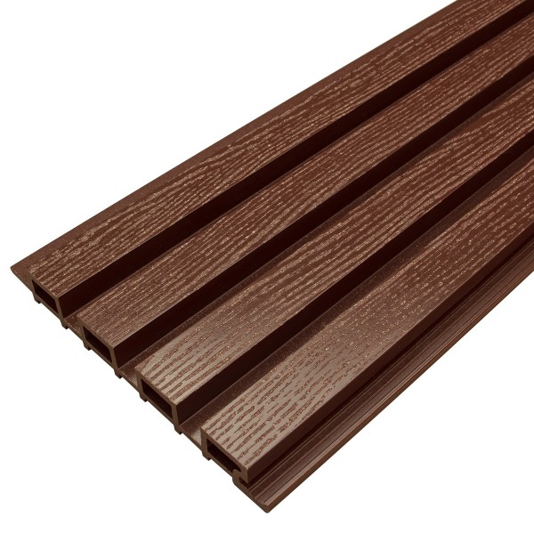 Фасадная доска из ДПК Faynag Wood Рейка Шоколад купить в Нарткале