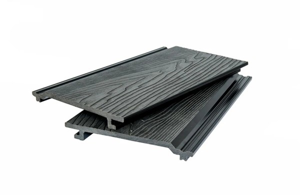 Фасадная доска 3D WOOD BRUSHING, чёрный купить в Нарткале