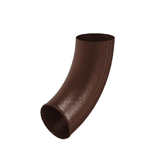 Водосток Aquasistem, Система 125x90 - Отвод трубы RAL 8017 Коричневый matt купить в Нарткале