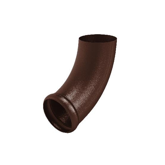 Водосток Aquasistem, Система 125x90 - Отвод трубы декоративный RAL 8017 Коричневый matt купить в Нарткале