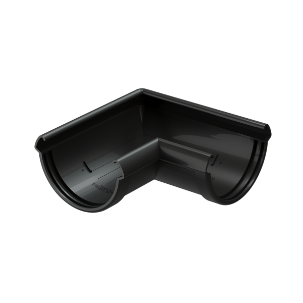 Угол желоба 90° Docke Lux ПВХ - Карбон купить в Нарткале