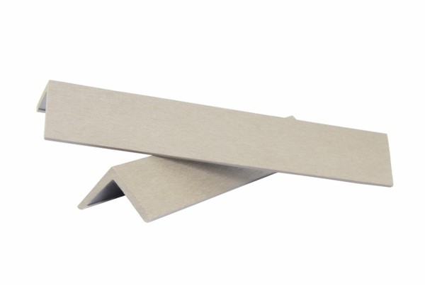 Уголок ДПК завершающий шлифованный SINGARAJA белый купить в Нарткале