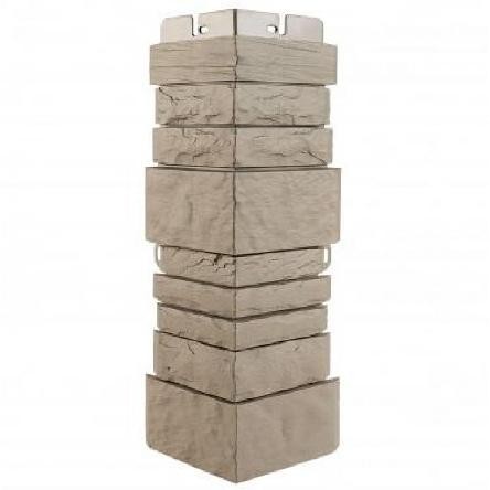 Угол наружный Альта-Профиль Скалистый камень ЭКО Бежевый купить в Нарткале