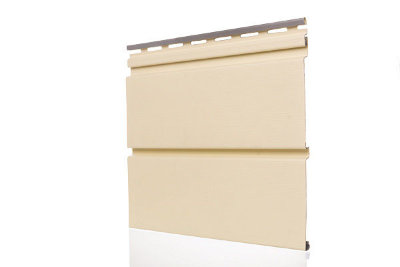 Сайдинг VOX UNICOLOR БРУС кремовый