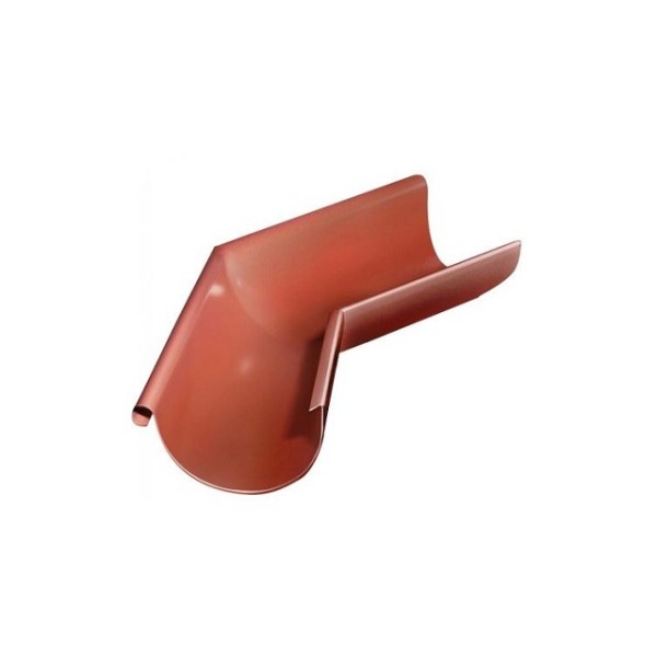 Водосток Grand Line 125x90 – Угол наружный 135° RAL 8004 купить в Нарткале