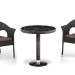 Комплект плетеной мебели AFINA из иск. ротанга T601/Y79A-W53 Brown 2Pcs купить в Нарткале