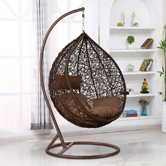 Кресло Подвесное из искусственного ротанга AFM-168A-XL Brown купить в Нарткале