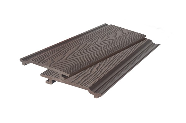 Фасадная доска 3D WOOD BRUSHING, тёмно-коричневый купить в Нарткале