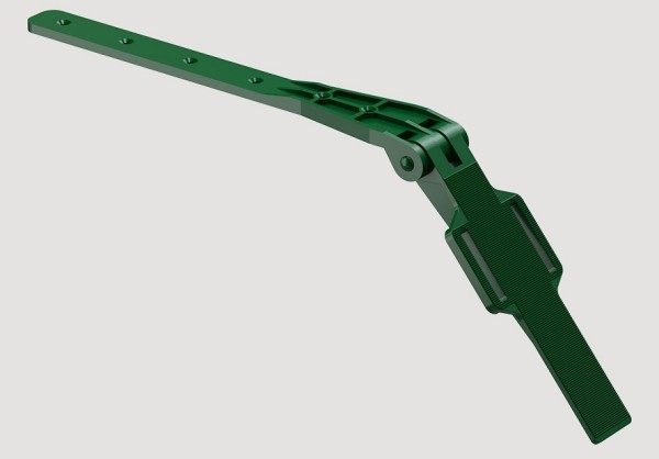 Крепление регулируемое ПВХ Docke STANDART зеленое купить в Нарткале