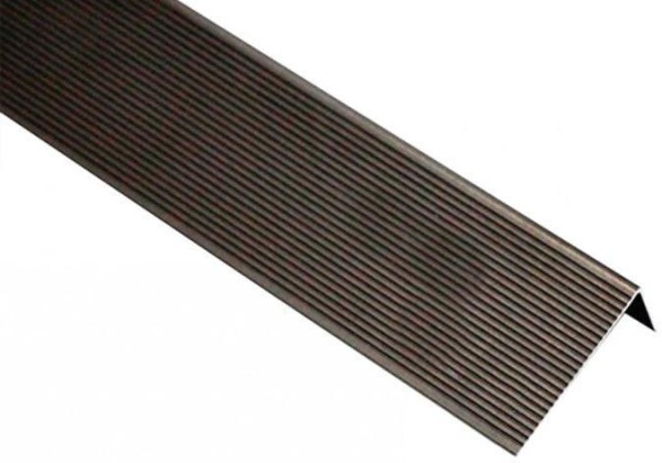 Угол завершающий алюминиевый KRONEX 51,5x30x3000 мм. коньяк купить в Нарткале