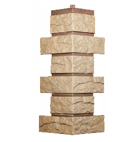 Угол T-Сайдинг-Кирпич Лондон Брик Желтый купить в Нарткале