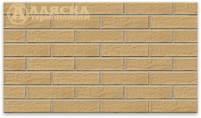 Фасадные Термопанели Аляска Sand Rustic