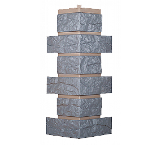 Угол T-Сайдинг-Кирпич Лондон Брик Серый купить в Нарткале