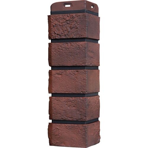 Угол Grand Line состаренный кирпич Элит кофе (жжёный), ШОВ черный купить в Нарткале