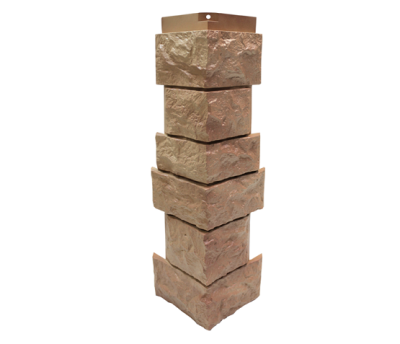 Угол наружный NordSide коллекция "Северный камень" Терракотовы