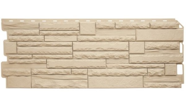 Фасадная панель Альта-Профиль Скалистый камень ЭКО Песчаный купить в Нарткале