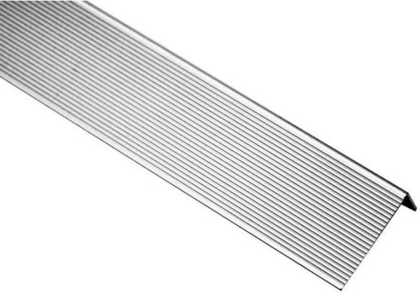 Угол завершающий алюминиевый KRONEX 51,5x30x3000 мм. серебро купить в Нарткале