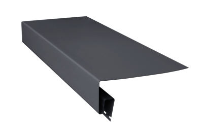 Планка приоконная широкая для Фасадных Панелей Графит