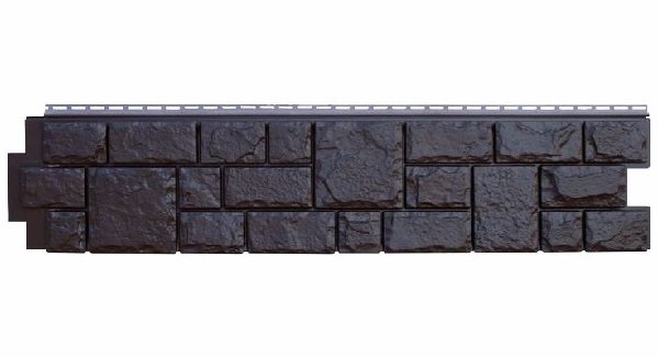 Фасадная панель GL "Я-Фасад" Екатерининский камень, уголь купить в Нарткале