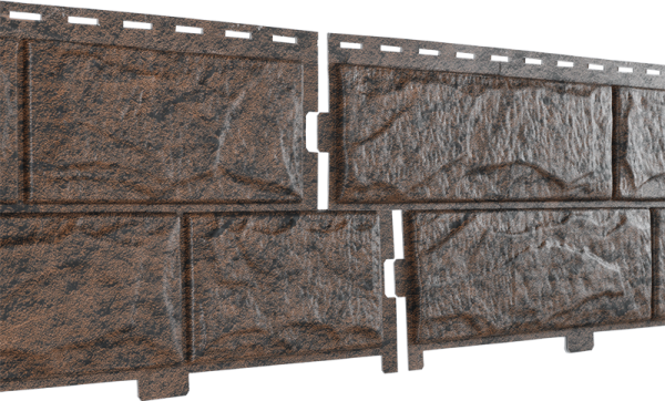 Фасадная панель Ю-Пласт Стоун-хаус камень жженый (двойной замок) купить в Нарткале