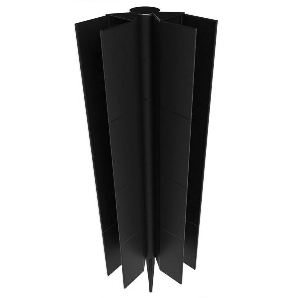 Угловой (стыковочный) шарнир для грядкок ДПК 300мм чёрный купить в Нарткале