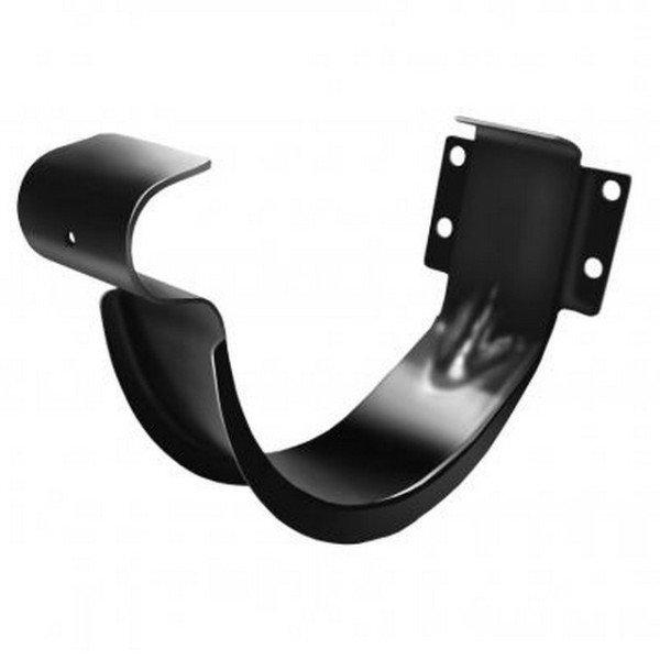 Водосток Grand Line 125x90 – Держатель желоба RAL 9005 купить в Нарткале