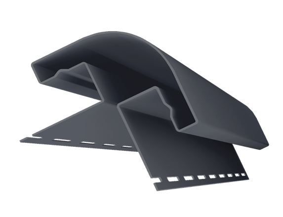 Угол наружный радиусный Графит купить в Нарткале