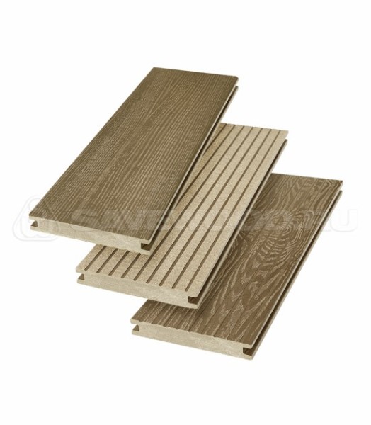 Террасная доска SW Fraxinus (R) полнотелая «SaveWood» Тик купить в Нарткале