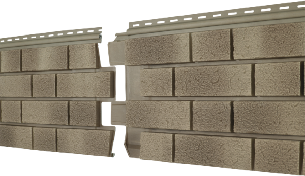 Фасадная панель Ю-пласт Стоун Хаус S-Lock Клинкер Балтик пустыня купить в Нарткале