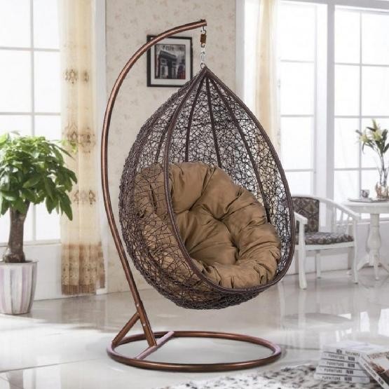 Кресло Подвесное из искусственного ротанга AFM-219A Brown купить в Нарткале