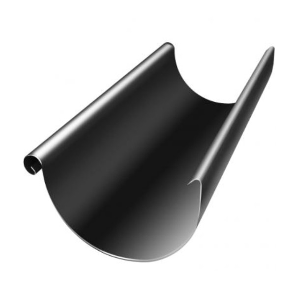 Водосток Grand Line 125x90 – Желоб 3м RAL 9005 купить в Нарткале