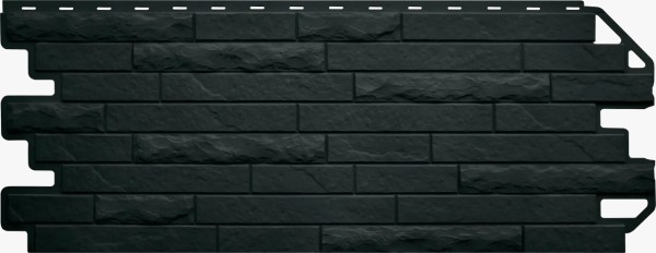 Фасадная панель Цокольный сайдинг Альта-профиль Кирпич-Антик ЭКО Графит купить в Нарткале