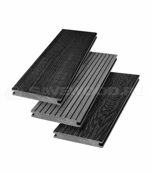 Террасная доска SW Fraxinus (R) полнотелая «SaveWood» Черный купить в Нарткале