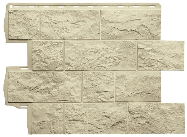 Фасадная панель Альта-Профиль Туф ЭКО Песчаный купить в Нарткале