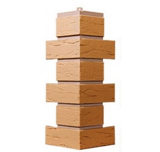 Угол T-Сайдинг-Кирпич Саман Бежевый купить в Нарткале