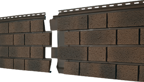 Фасадная панель Ю-пласт Стоун Хаус S-Lock Клинкер Балтик магма купить в Нарткале