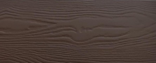 Фиброцементный сайдинг 190х3000х8мм Коричневая глина RAL 8028 купить в Нарткале