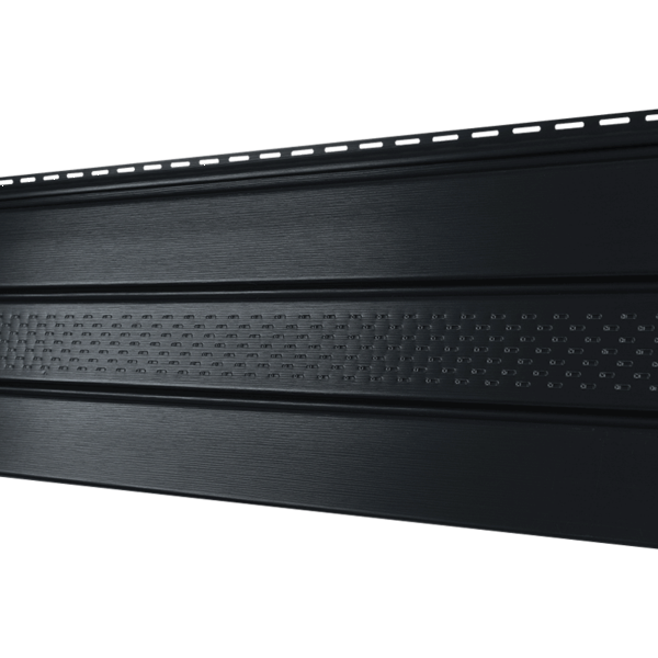 Софит Ю-Пласт PRO Классический перфорация по центру, графит купить в Нарткале