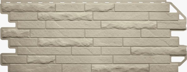 Фасадная панель Цокольный сайдинг Альта-профиль Кирпич-Антик ЭКО Кремовый купить в Нарткале
