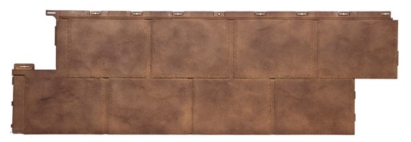 Фасадная панель T-Сайдинг Ладога ЭКО-2 - ОРЕХ купить в Нарткале