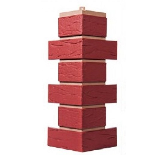 Угол T-Сайдинг-Кирпич Саман Бордо купить в Нарткале