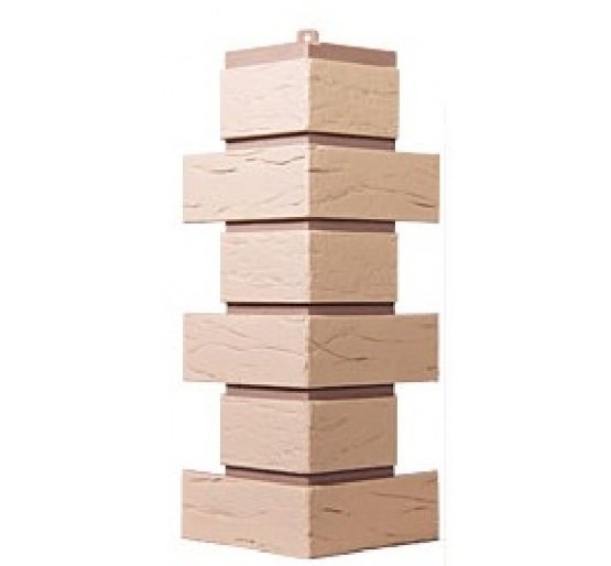 Угол T-Сайдинг-Кирпич Саман Желтый купить в Нарткале