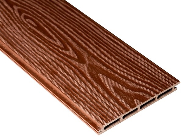 Фасадная доска из ДПК 3D Faynag - Шоколад купить в Нарткале