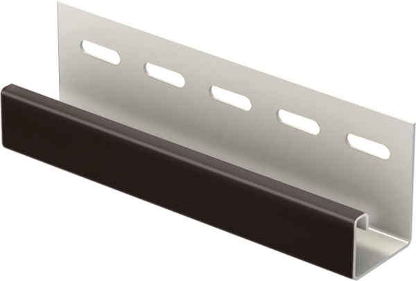 J-планка к Софиту PRO Тёмно коричневый купить в Нарткале
